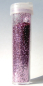 Preview: Brillant Glitter/Polyester Glitter in Streudose - rosa/rose