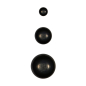 Preview: Cosmic Shimmer 3D Accents Pearl - 30 ml - black gloss