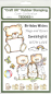 Preview: Rubberstamp/Stempelplatte "Teddies 1"