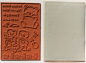 Preview: Rubberstamp/Stempelplatte "Teddies 1"