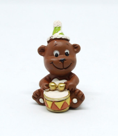 Dekofigur "Bär mit Trommel"