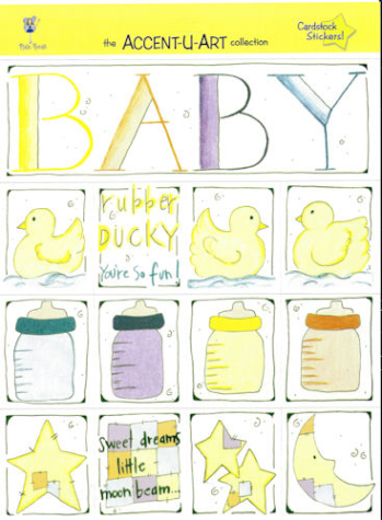 Preview: Scrapbookset "Baby" - gelb