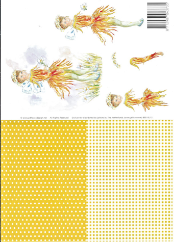 3D-Bogen - Blumenelfen Nr. 13