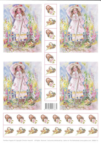 3D-Bogen - Paintbox Poppets Nr. 13