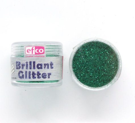 Brillant Glitter/Polyester Glitter  - grün