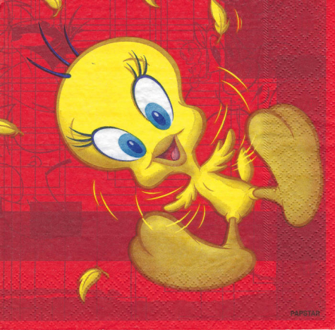 Motivserviette Tweety - 1 Stück