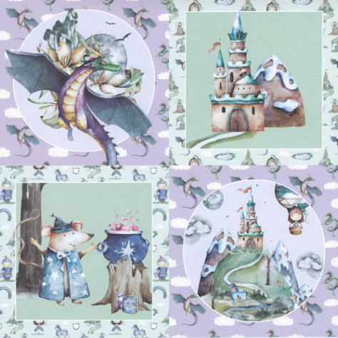 The Paper Boutique Perfect Partners – Magical Quest – Perfect Embellishments - 8"x8"