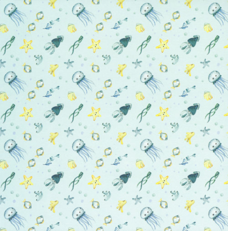 The Paper Boutique - Ocean Bliss - Paper Kit - 8"x8"