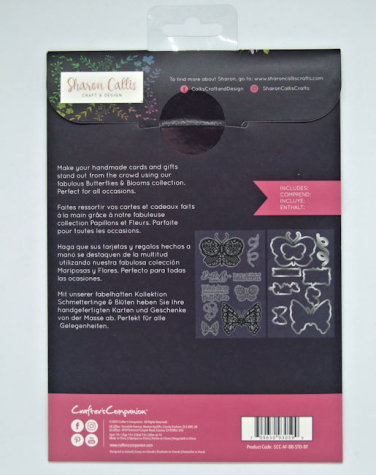 Preview: Butterflies & Blooms - Stempel und Stanzschablone - Butterfly Friendship