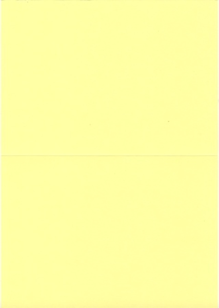 25 Doppelkarten A6 - 01 gelb