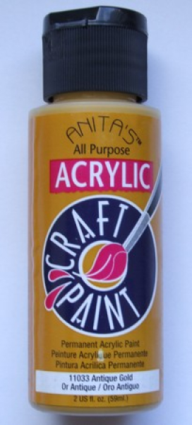 Acrylfarbe Anitque Gold