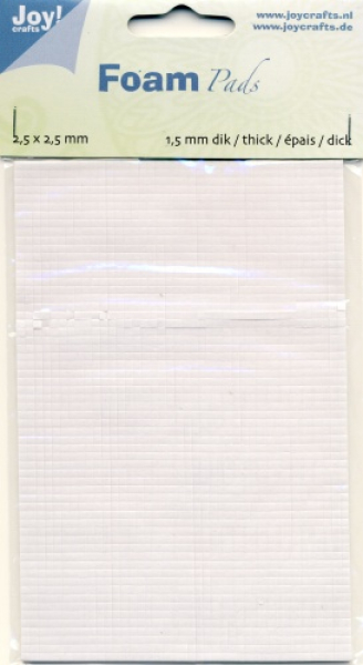 Joy! 3D-Klebepads 1,5mm - 2,5x2,5mm - 2400 Stück