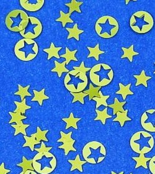 Konfetti - Sterne gold - 10g