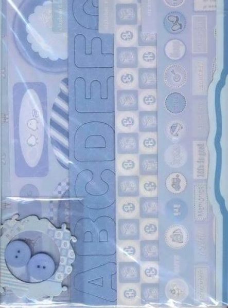 Scrapbook Kit Baby Boy   190tlg.