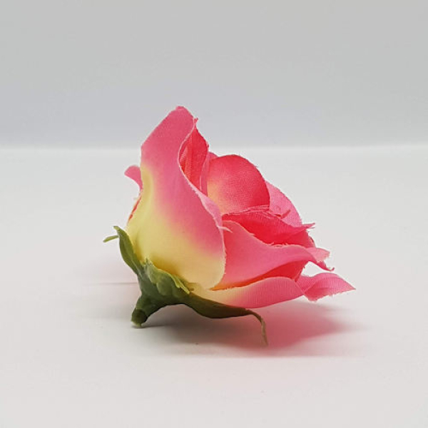 Rosenblüte rosa-creme  Ø 7 cm