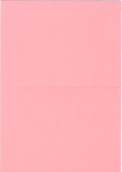 25 Doppelkarten A6 - 16 babyrosa