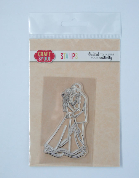 Clear Stamp - Tanzendes Ehepaar