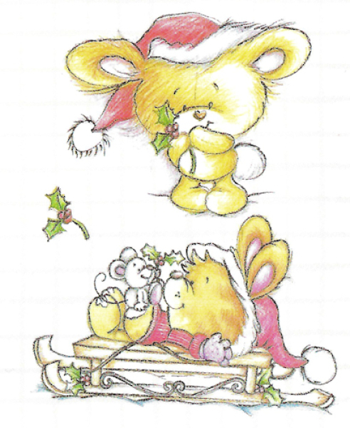 Clear Stamp - Beary Sweet - Weihnachten