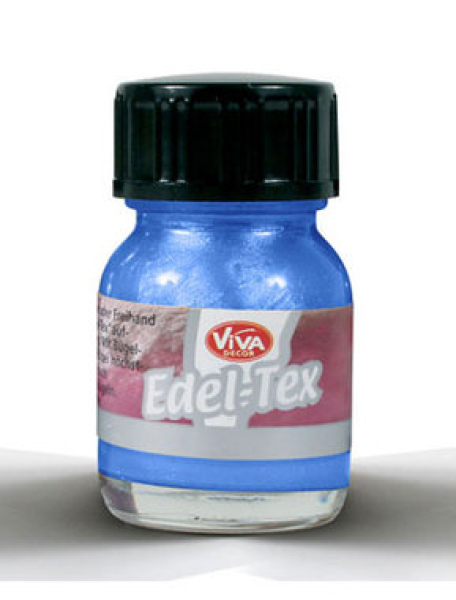 Edel-Tex Textilfarbe - aqua-blau