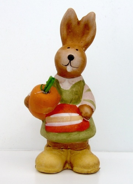 Hase mit Karotte 12 cm