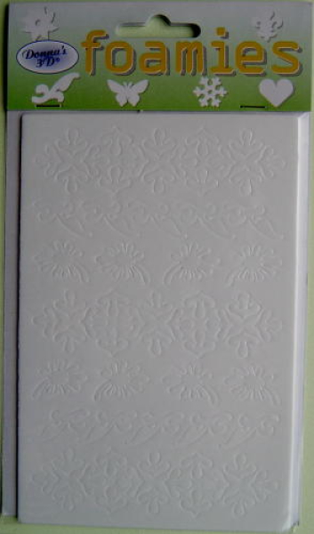 Donna's 3D Foamies - Schnörkel   1 Bogen 10 x 15 cm
