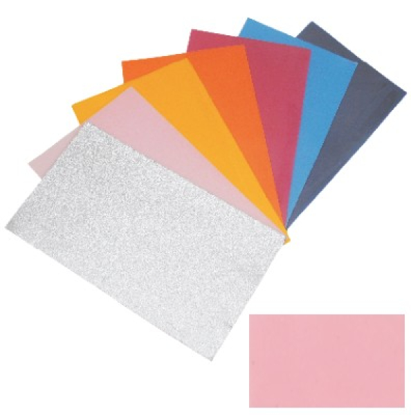 Wachsplatte / Verzierwachsfolie rosa