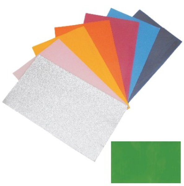 Wachsplatte / Verzierwachsfolie grasgrün