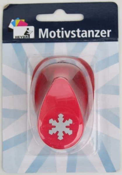 Hebel-Motivstanzer "klein" - Schneeflocke