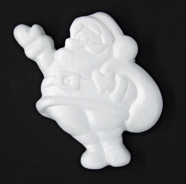 Styropor Weihnachtsmann flach