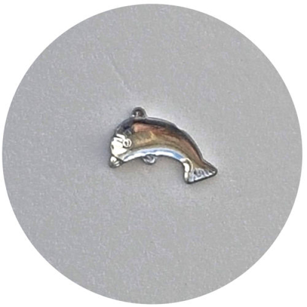 Acryl-Strasssteine Delfin, kristall - ca. 14 Stück