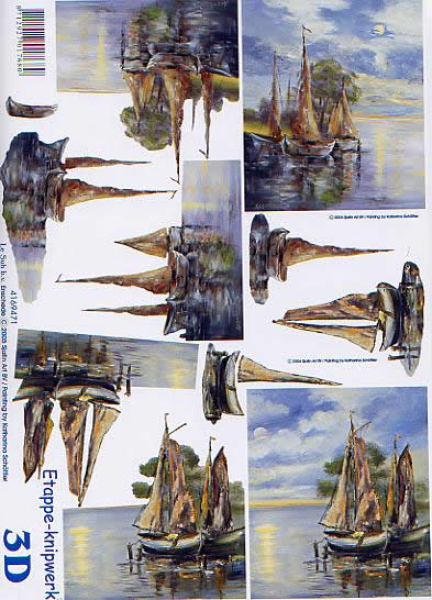 3D Bogen - A4 - Le Suh 4169471 - Segelschiffe