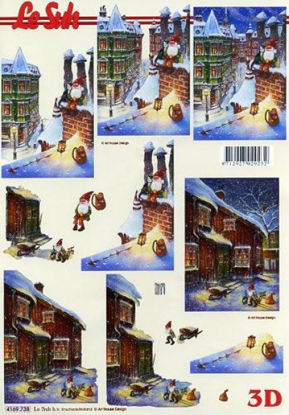 3D Bogen - A4 - Le Suh 4169738 - Stadt im Schnee 2