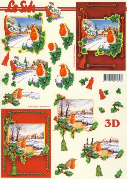 3D Bogen - A4 - Le Suh 4169744 - Robin / Rotkehlchen