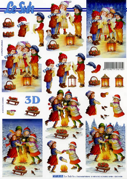 3D Bogen - A4 - Le Suh 4169917 - Weihnachtskinder
