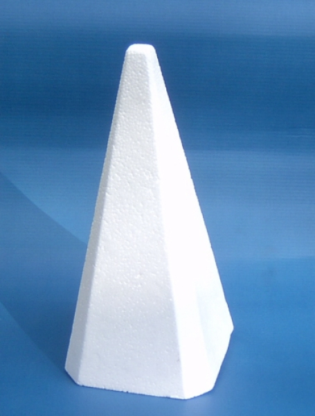 Styropor Pyramide 24 x 12 cm