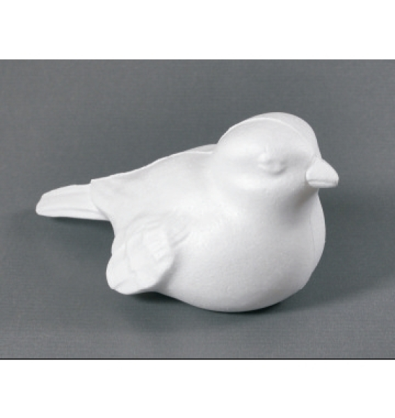 Styropor Vogel 9 x 18 cm