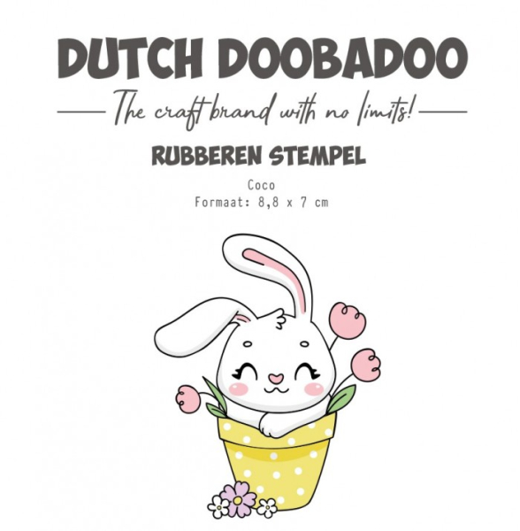 Gummistempel Häschen Coco