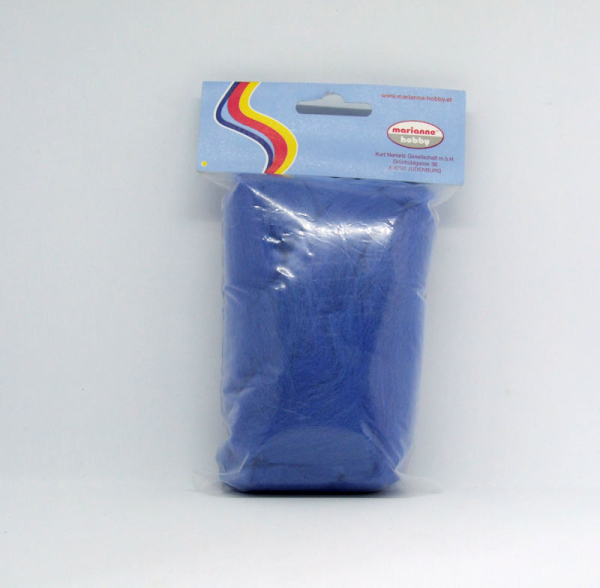 Märchenwolle/Filzwolle, hellblau - ca. 50g