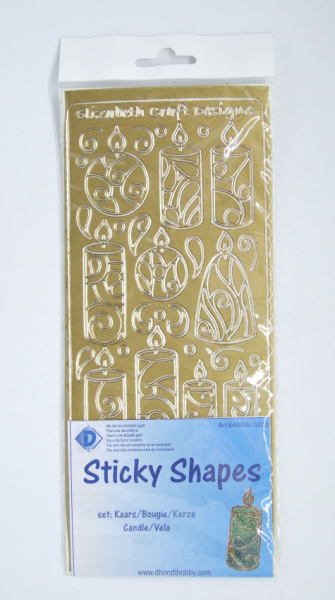 Sticky Shapes-Set Kerze - 4tlg.