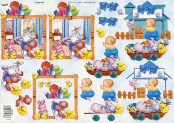 3D Bogen geprägt - TBZ 572798 - Baby