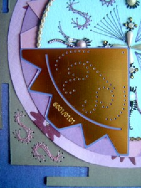 Joy! Yantra Stencils - Eckschablone Nr.1