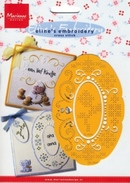 Schablone Eline's Embroidery cross stitch EL8503
