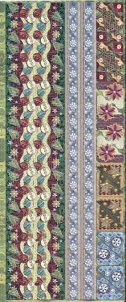 Joy! Geprägte Sticker mit Glitter - Weihnachten Nr. 1