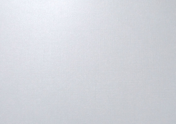 Prägekarton "Leinenoptik" - weiß irisierend - A4