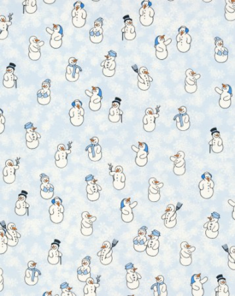 Bastelkarton Happy Papers "Christmas" - Schneemänner