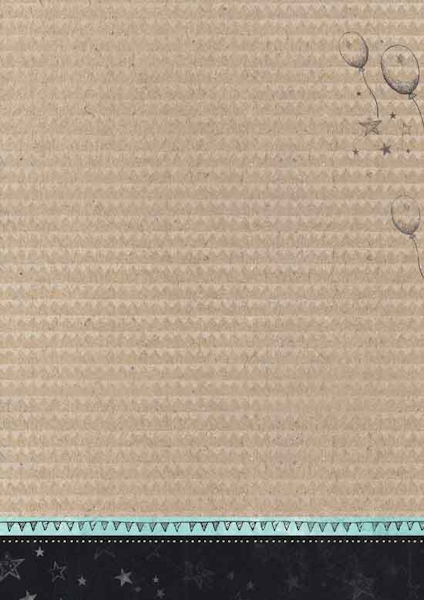 Basispapier "Chalk Line" - Enjoy the little things in life