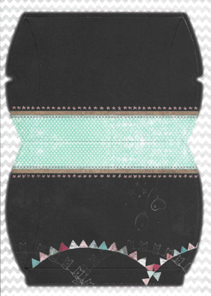 Geschenkbox "Creative with Chalk" mit Stanzteilen