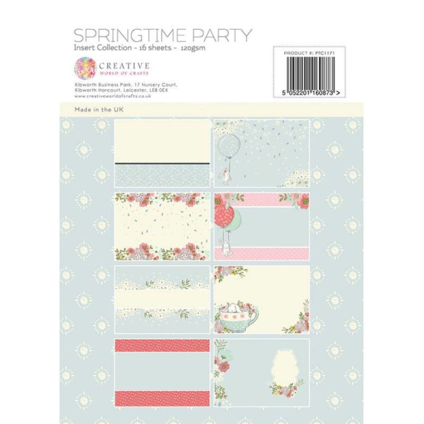 Springtime Party - Insert Collection - A4