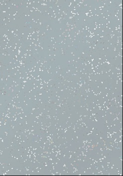 Flitter Karton A4 - silber