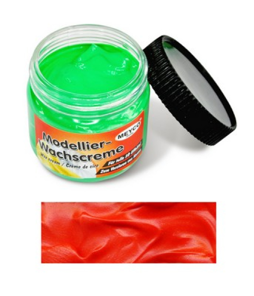 Modellier-Wachscreme karminrot